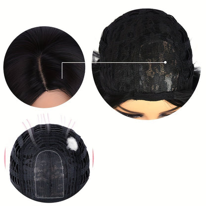 Chic Short Curly Pixie Wig - Synthetic Bob Style for Effortless Glamour - 6 Inch, Ideal for Daily Wear and Instant Makeover