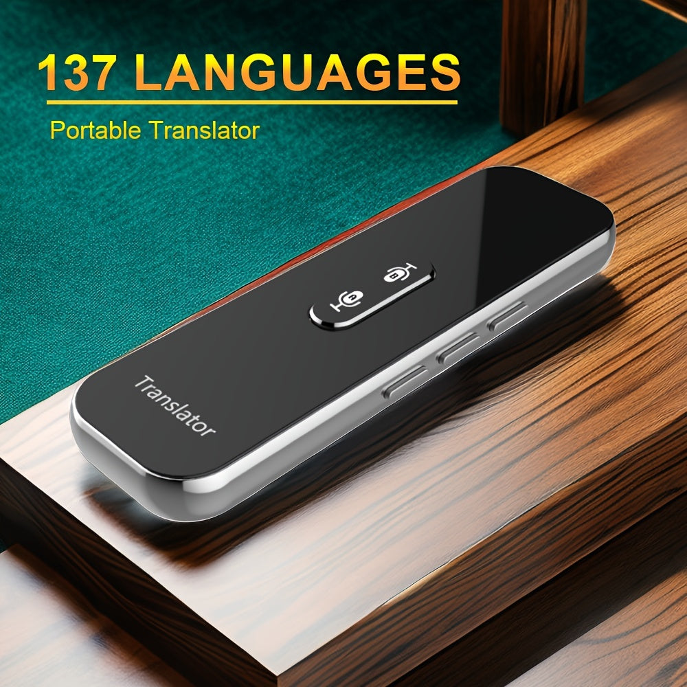 137 Languages Smart Voice Translator: Instant Real-Time Translation,Display of APP translation results,Suitable for most Android/iOS phones