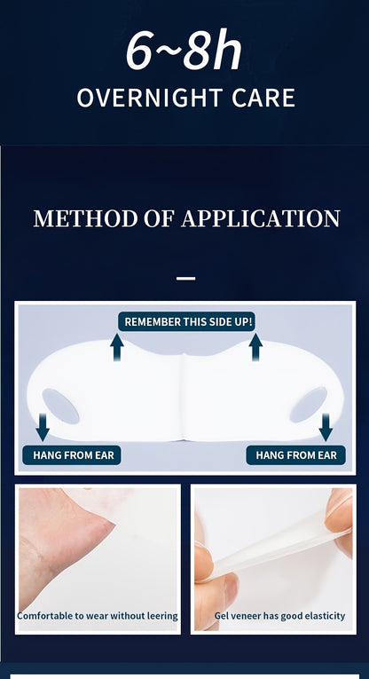 Small V Face Lifting Mask Stick Bandage Firming Face Hanging Ear Lifting Double Chin Firming Skin V-line Face Lifting Facial Mask Face Firming, Lifting Small V-face Ear Hook For Men