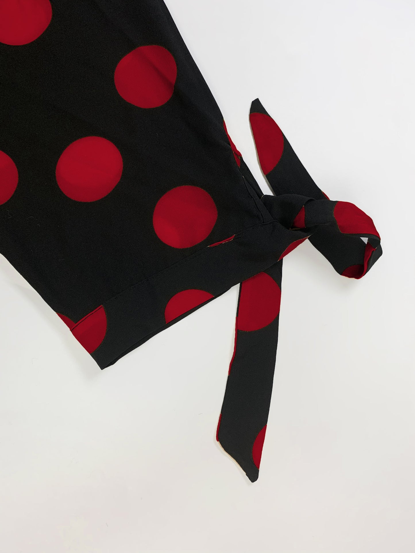 Elegant Plus Size Polka Dots Print Maxi Dress - Women's Button Up Collared Belted