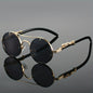 1pc Women, Fashion Round Glasses Stylish High-end Leopard Print Metal Leg Black Glasses, Retro Luxury Men'S Glasses, Suitable for Decorating Driving Wear and Daily Wear.