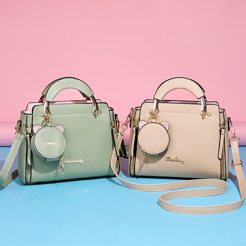 Fashion Simple High-value Light Luxury Portable Recommended Shoulder Messenger Bag, Women's Explosive 2023 New Commuter Bag For Work