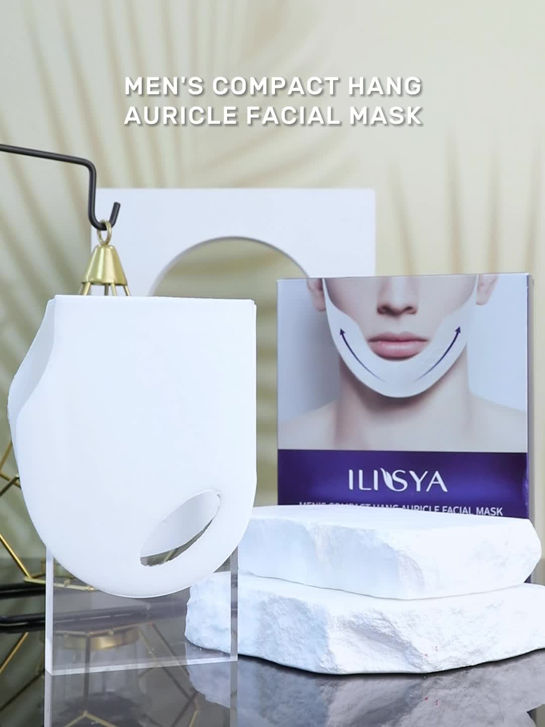 Small V Face Lifting Mask Stick Bandage Firming Face Hanging Ear Lifting Double Chin Firming Skin V-line Face Lifting Facial Mask Face Firming, Lifting Small V-face Ear Hook For Men