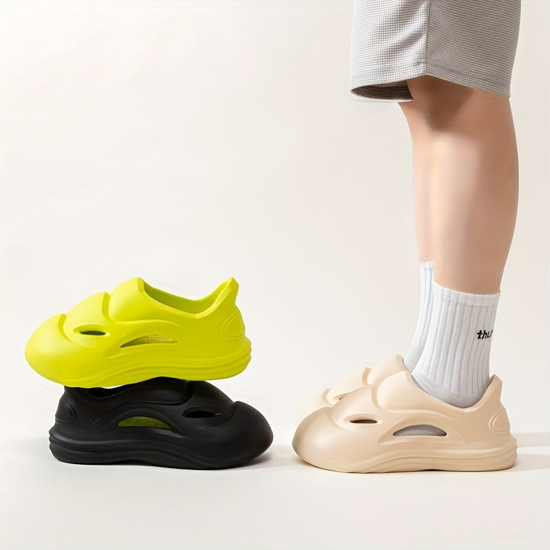 Men's And Women's Sandals With Removable Footbed, Slip-on Quick Dry Shoes