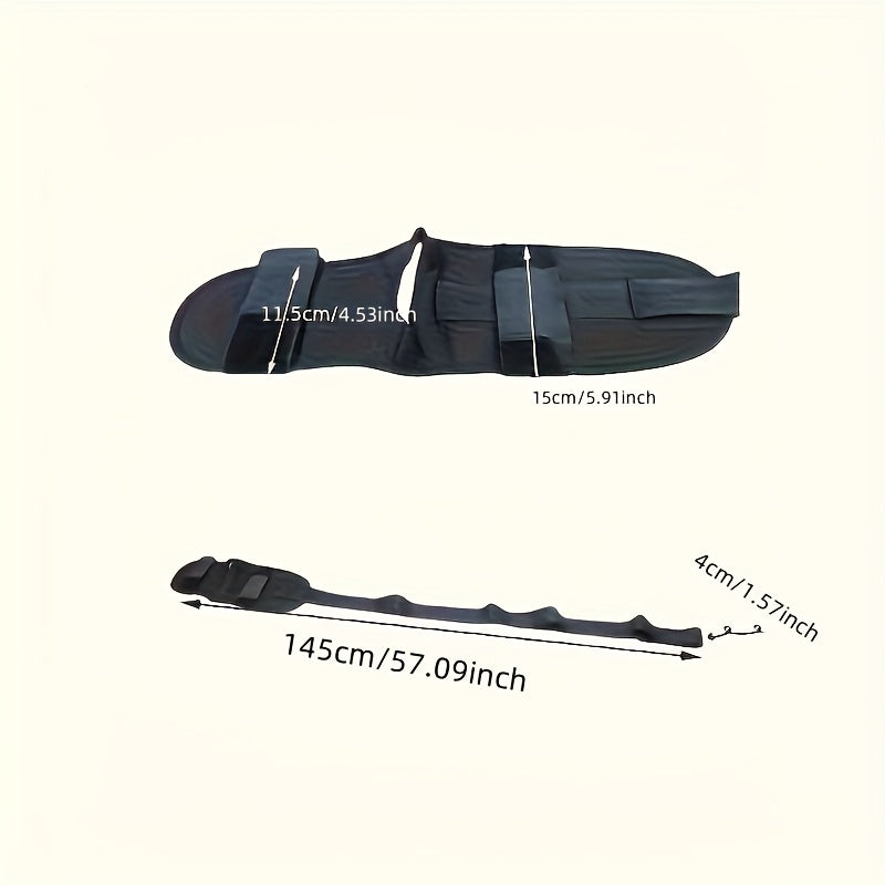 Yoga Leg and Foot Stretching Band - Durable Oxford Fabric, Ideal for Pilates & Yoga, Universal Use, Stretching Aid|Flexible Fabric|Durable Fabric