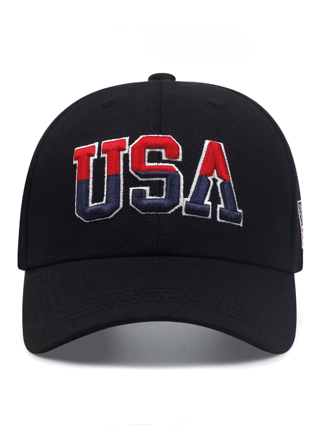 1pc Stylish Men's Baseball Cap with Vivid USA Embroidery - Fashionable Unisex Hat for Men and Women - Perfect for Outdoor Activities, Sports, and Casual Wear