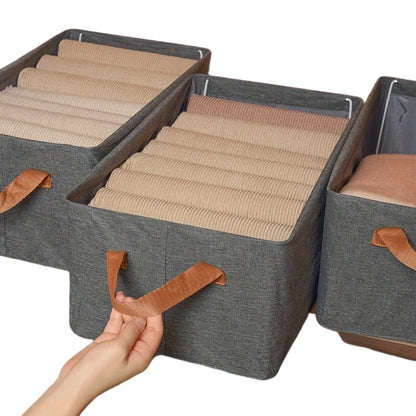 Foldable Storage Box, Closet Packing Cube & Organizer for Clothes, Wardrobe, Household, Pants Container