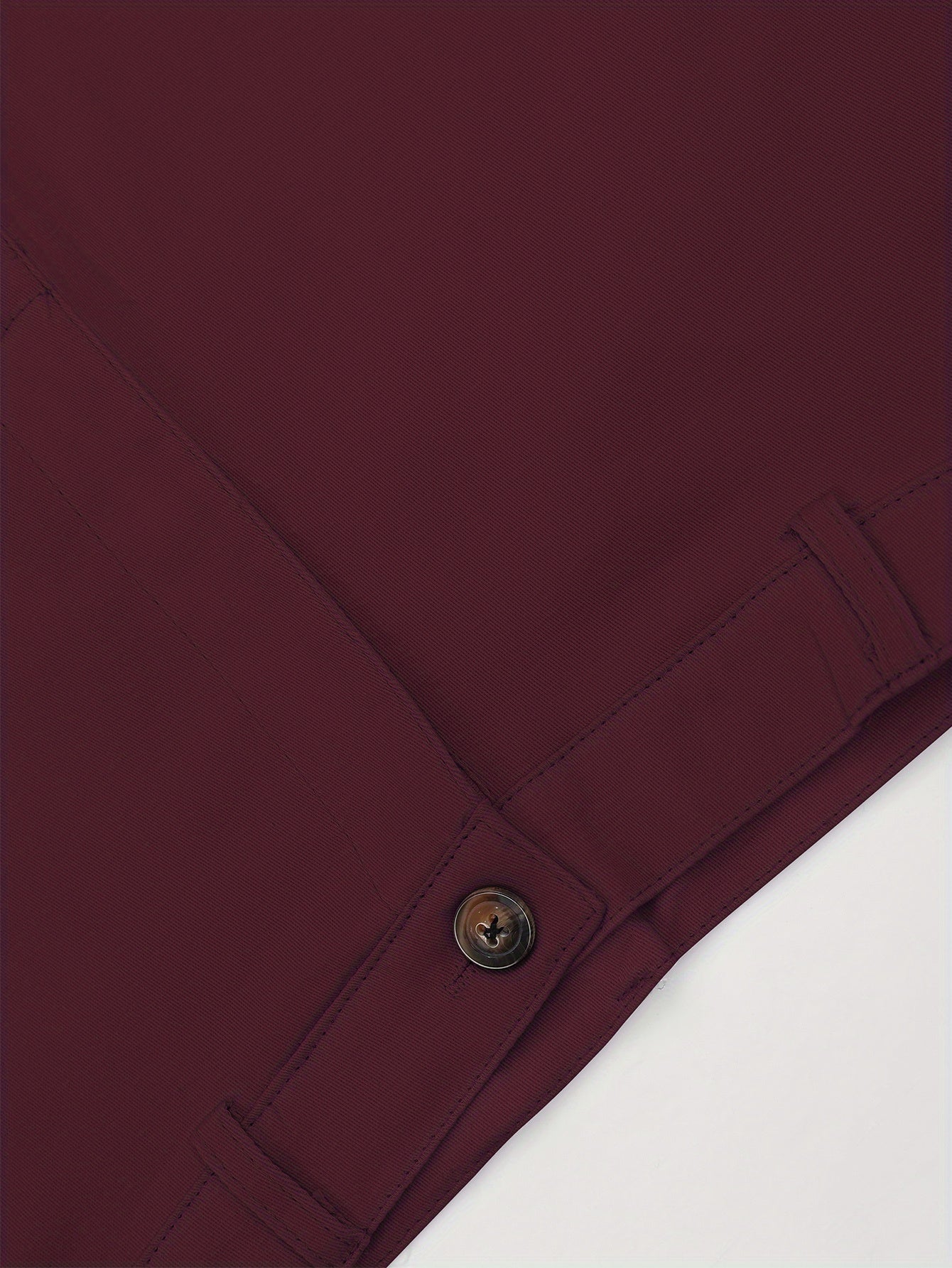 Hundred Foot Solid Color Slim Fit Pencil Pants - Men's Dress Pants for Business Casual Daily Wear - Europe and US Style Fashion, Old Money Inspired, Comfortable and Versatile