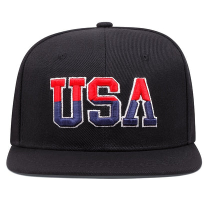1pc Stylish Men's Baseball Cap with Vivid USA Embroidery - Fashionable Unisex Hat for Men and Women - Perfect for Outdoor Activities, Sports, and Casual Wear