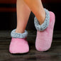 Stay Cozy in Style: Easy Slip-On Plush Lined Slippers with Non-Slip Sole for Ultimate Home Comfort & Warmth