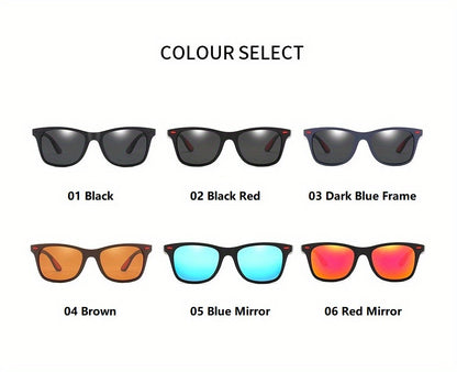 Unisex Square Frame Sports Fashion For Cycling, Fishing, Driving
