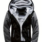 Winter Jacket Men's Fleece Casual Cardigan Autumn And Winter Warm Hooded Thick Jacket 2023 New Trend