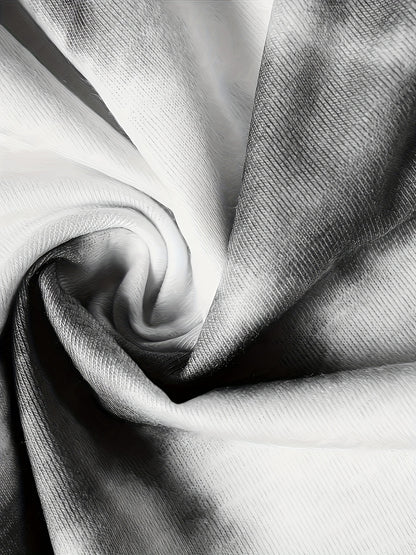 Elegant Tie Dye V-Neck Tank Top – Comfort Stretch, All-Season Chic & Durable