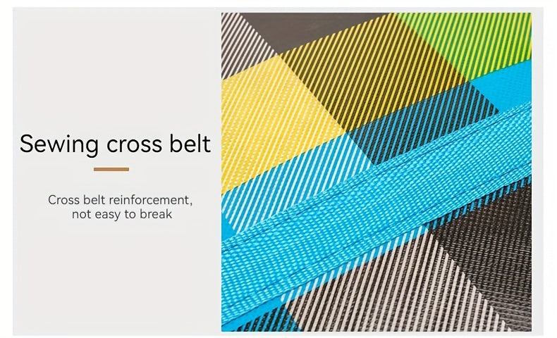 1pc Large Capacity Hanging Storage Bag, Moving Packaging Storage Bag, Waterproof Storage Bag With Zippers & Reinforced Handle, Suitable For Student Back To School