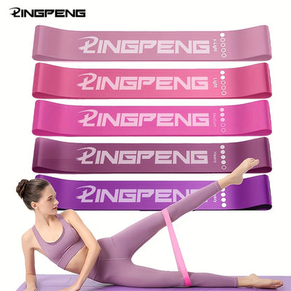 Resistance Bands - 5 Levels, Workout Band for Butt & Legs, Fitness Stretch Band | 1pc/5pcs