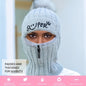 1pc one-piece Warm Knitted Hat with Fleece Lining for Men and Women - Perfect Gift for Winter