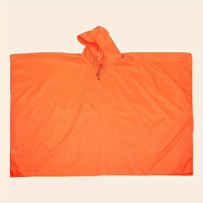 3-in-1 Solid Color Outdoor Labor Protection One-piece Cycling Rain Jacket Rain Poncho