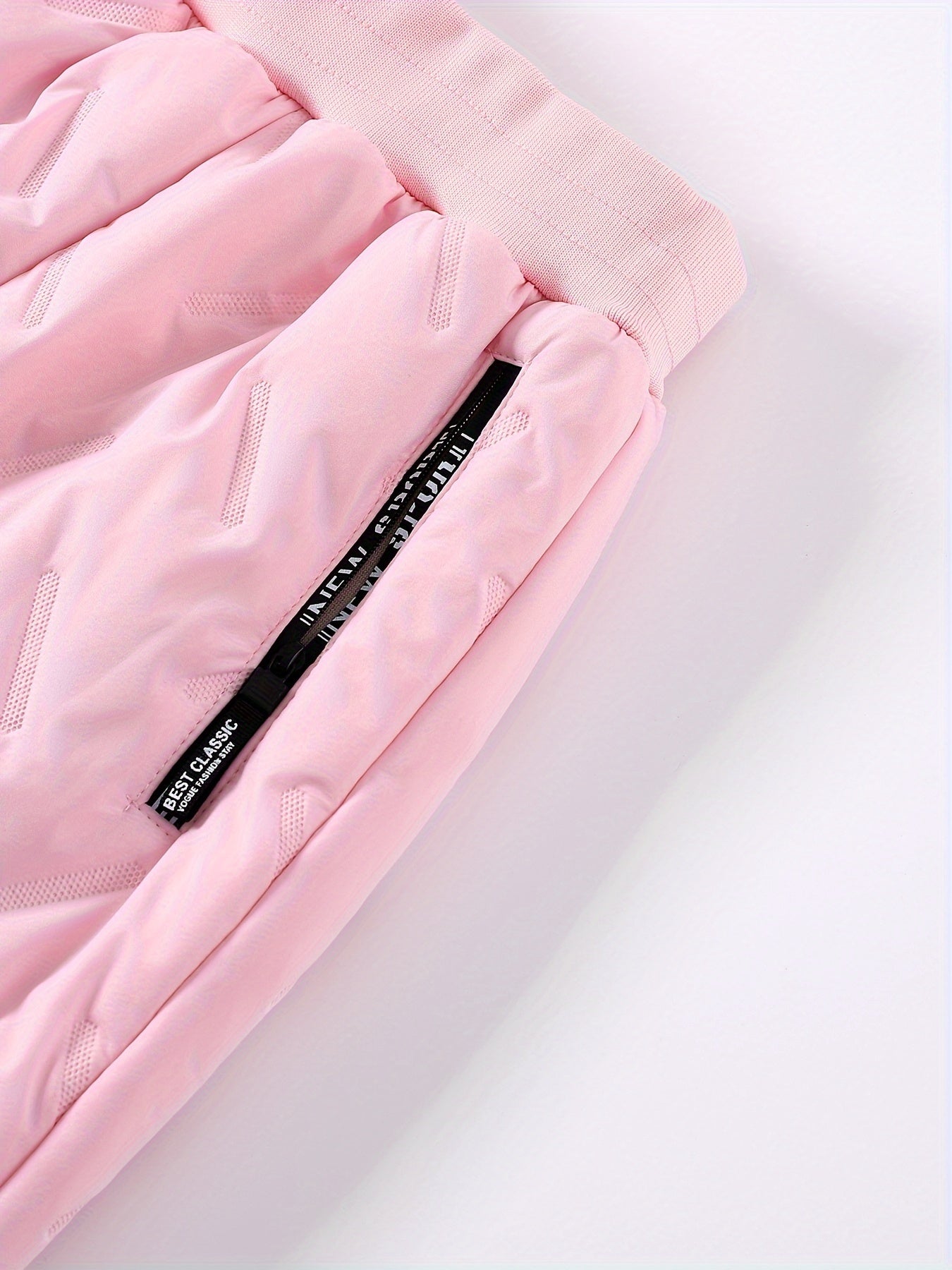 Thick Waterproof Boys Down Pants for Winter, Outdoor Kids Clothes with Side Pocket