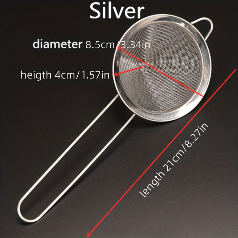 1pc 304 Stainless Steel Conical Cocktail Sieve Great For Removing Bits From Juice Julep Strainer Cocktail Strainer Bar Strainer