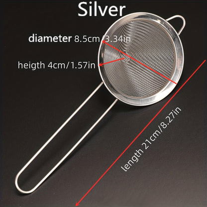 1pc 304 Stainless Steel Conical Cocktail Sieve Great For Removing Bits From Juice Julep Strainer Cocktail Strainer Bar Strainer