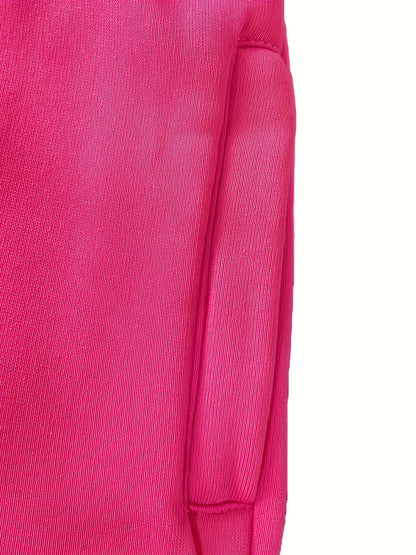 Womens Chic Drawstring Draped Pants - Relaxed Fit, Solid Colors with Pockets - Comfortable Everyday Style