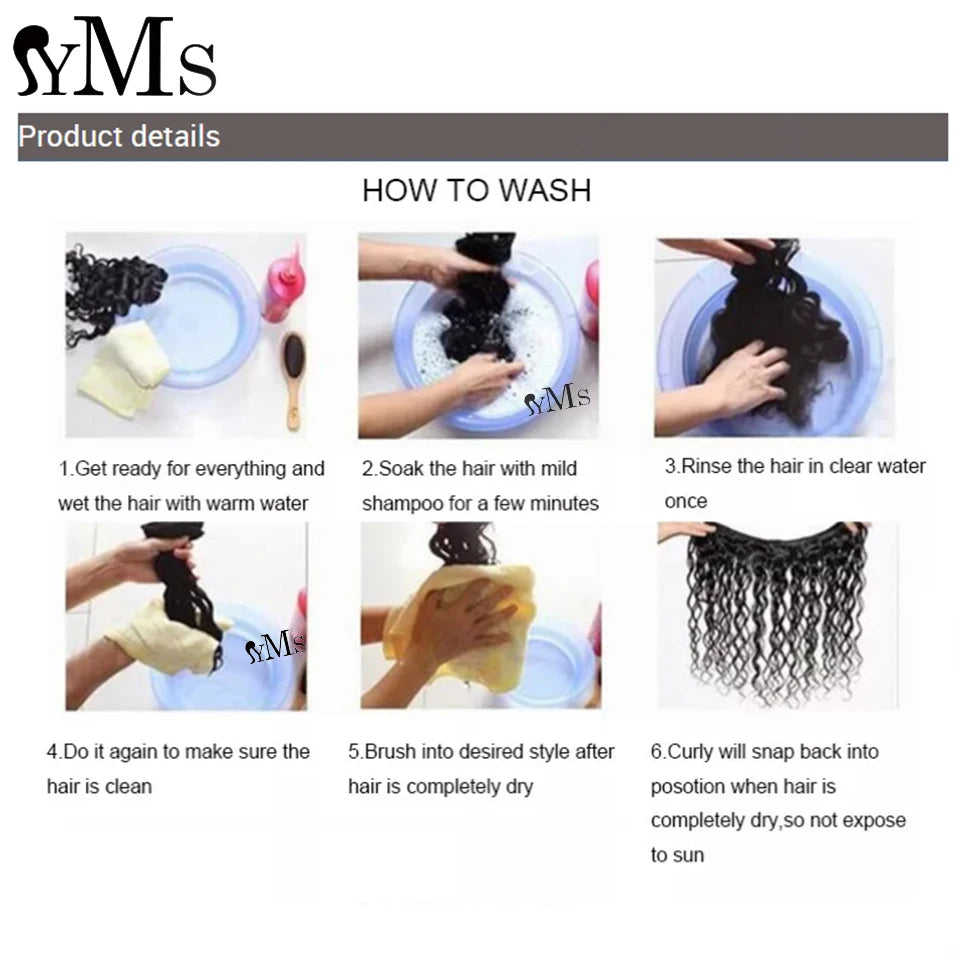 YMS classique birman bouclés Crochet Extensions de cheveux humains Invisible réel birman bouclés noeuds pré séparés Crochet cheveux humains