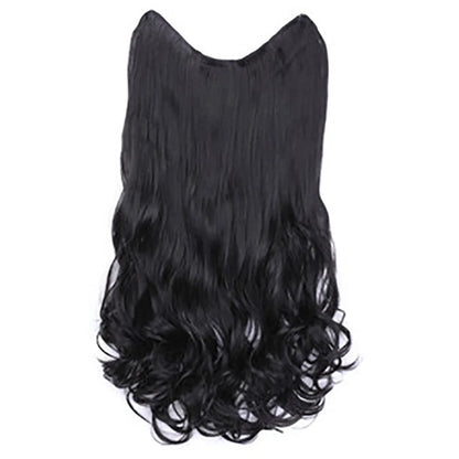 WEILAI femmes cheveux accessoires V Extension de cheveux perruques synthétiques Extension de cheveux