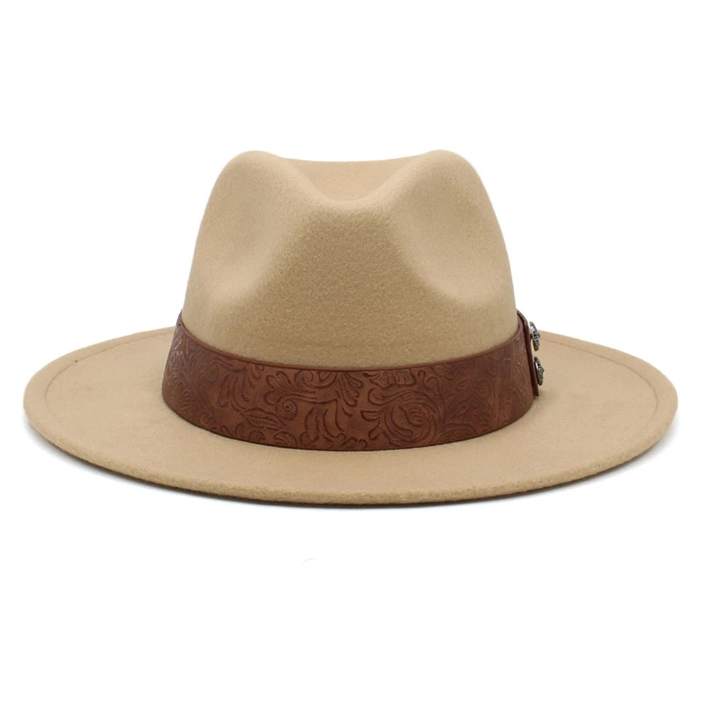 Chapeaux Panama Parent-enfant, 2 tailles, pour hommes, femmes et enfants, chapeaux de soleil à large bord, casquettes Fedora Trilby Jazz, voyage en plein air, fête, Style de rue