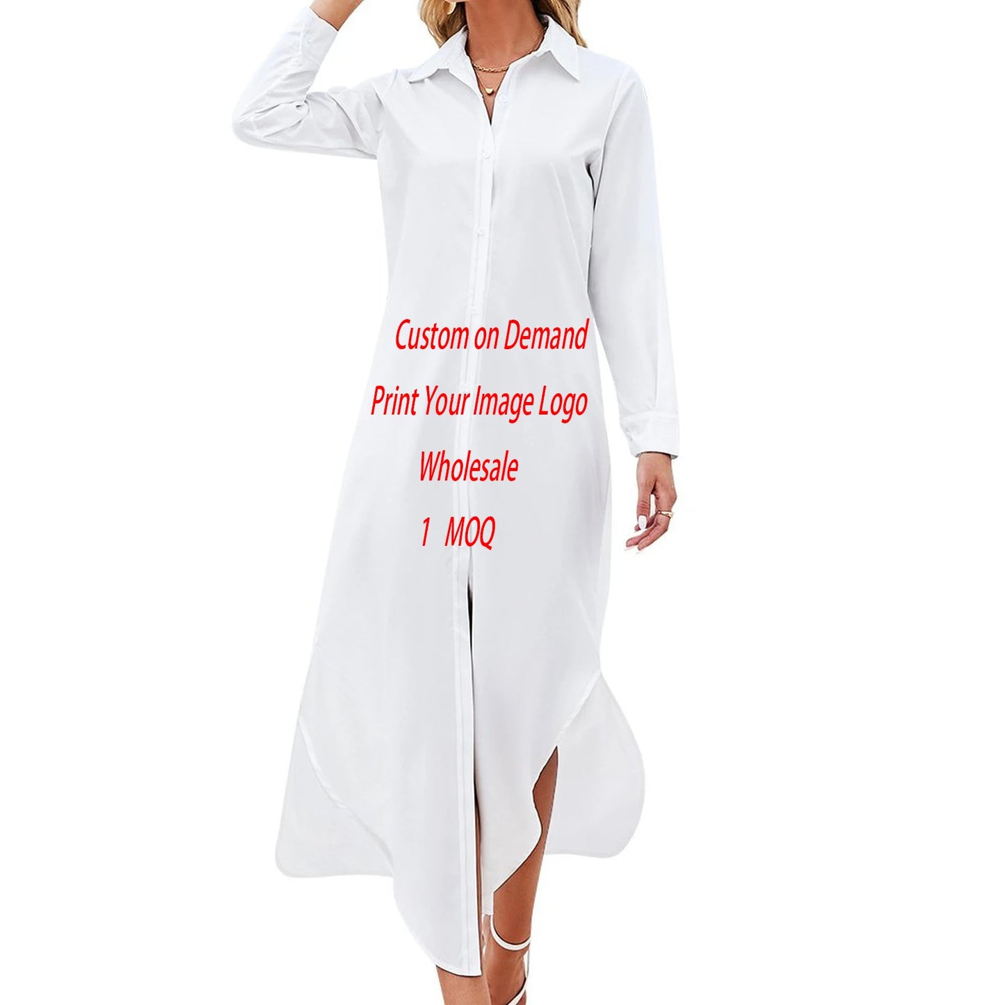 Personality Lime Green Polynesian Print Maxi Dress Elegant Women Shirt Dresses Custom Clothing Plus Size Dress Skirts