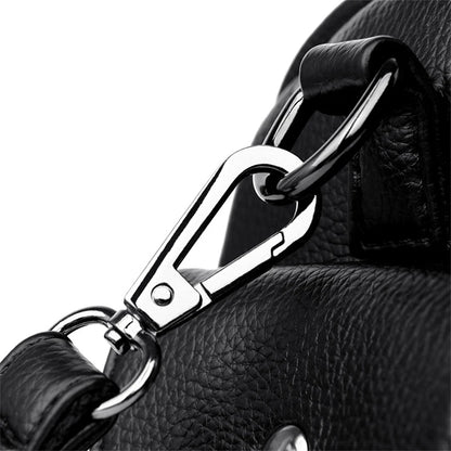 Sacs à main de styliste en cuir souple pour femmes, sac à bandoulière de luxe à épaule de marque, fourre-tout décontracté pour dames, sacoche Boston