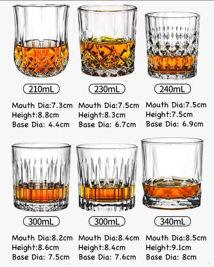 Verres à whisky à la mode, whisky Scotch, Bourbon, cocktails, RUM, verres à whisky durables