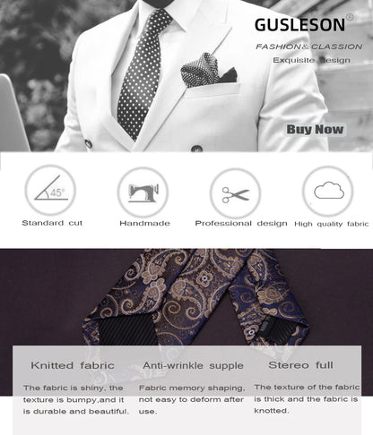 GUSLESON mode rose Champagne bleu solide noeud papillon pour hommes classique grand noeud papillon pour fête de mariage nœud papillon adulte hommes cravate