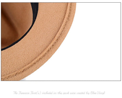 Hommes hiver épais chaud feutre Fedora chapeaux laine Gentleman Jazz casquette homburg mâle classique à bord étroit chapeau haut-de-forme