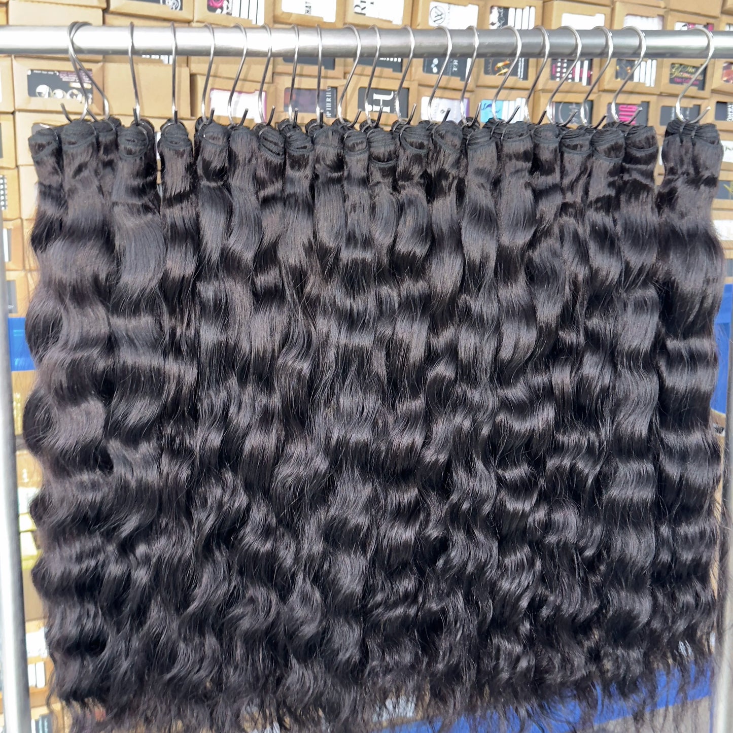 Wholesale Burmese Virgin Cuticle Aligned Cambodian Hair Extensions Natural Black Kinky Curly Hair Raw Burmese Curly Human Hair