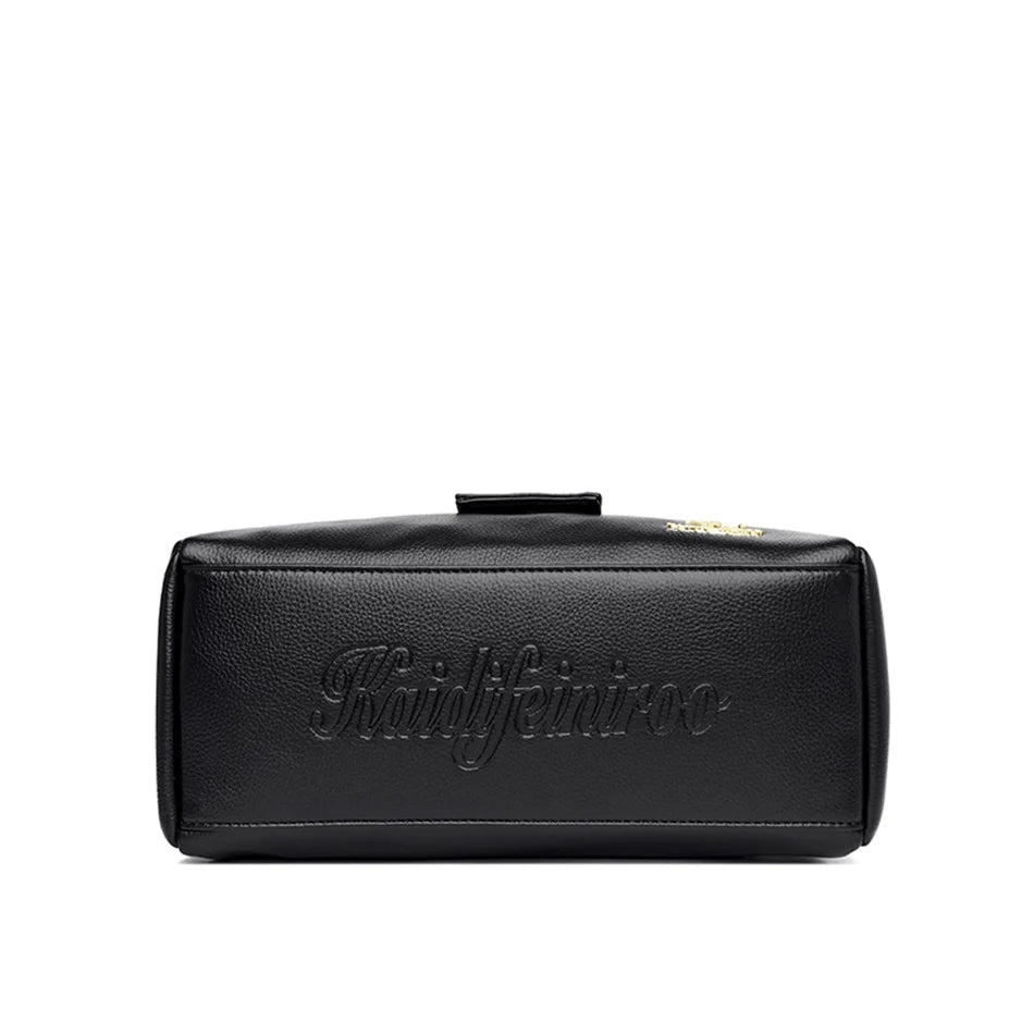 Sacs à main en cuir multicouches pour femmes, sac à poignée supérieure, sacs à main de qualité, designer de luxe féminin, grande capacité, Boston Ladies Sac A Main