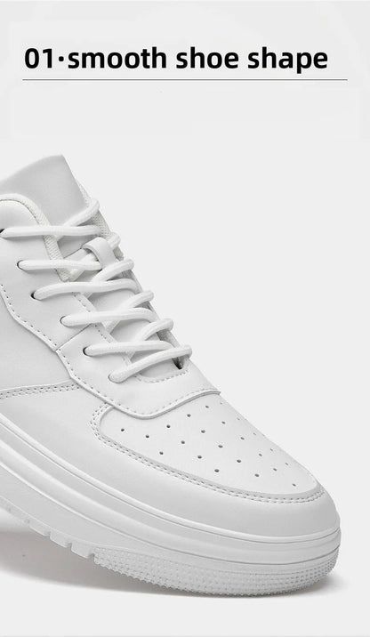 Hot Selling 6cm,8cm 10cm Height Increasing Walking Styles Leather Casual Sneakers 36-44 Height-enhancing Sports Shoes