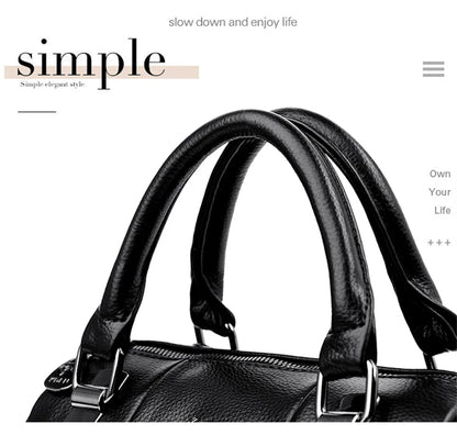 Sacs à main de styliste en cuir souple pour femmes, sac à bandoulière de luxe à épaule de marque, fourre-tout décontracté pour dames, sacoche Boston