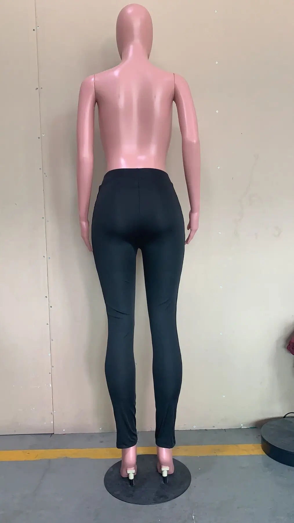 Ensemble 2 deux pièces imprimé à rayures, chemisier à manches longues, hauts et pantalons, ensemble gaine assortie pour femmes, tenue à la mode, printemps automne