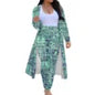 Print on Demand Swimming Cover up for Women Trendy Coat for Ladies Polynesian Traditional Casual Club Night Long Cardigan