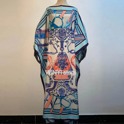 Robe Africaine Dashiki Imprimée, Style Bohème, Hijab, Abaya Musulmane Élégante, Bazin, pour ix, Sexy