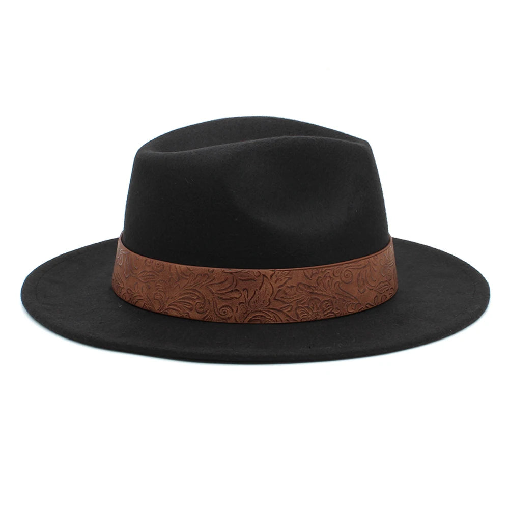 Chapeaux Panama Parent-enfant, 2 tailles, pour hommes, femmes et enfants, chapeaux de soleil à large bord, casquettes Fedora Trilby Jazz, voyage en plein air, fête, Style de rue