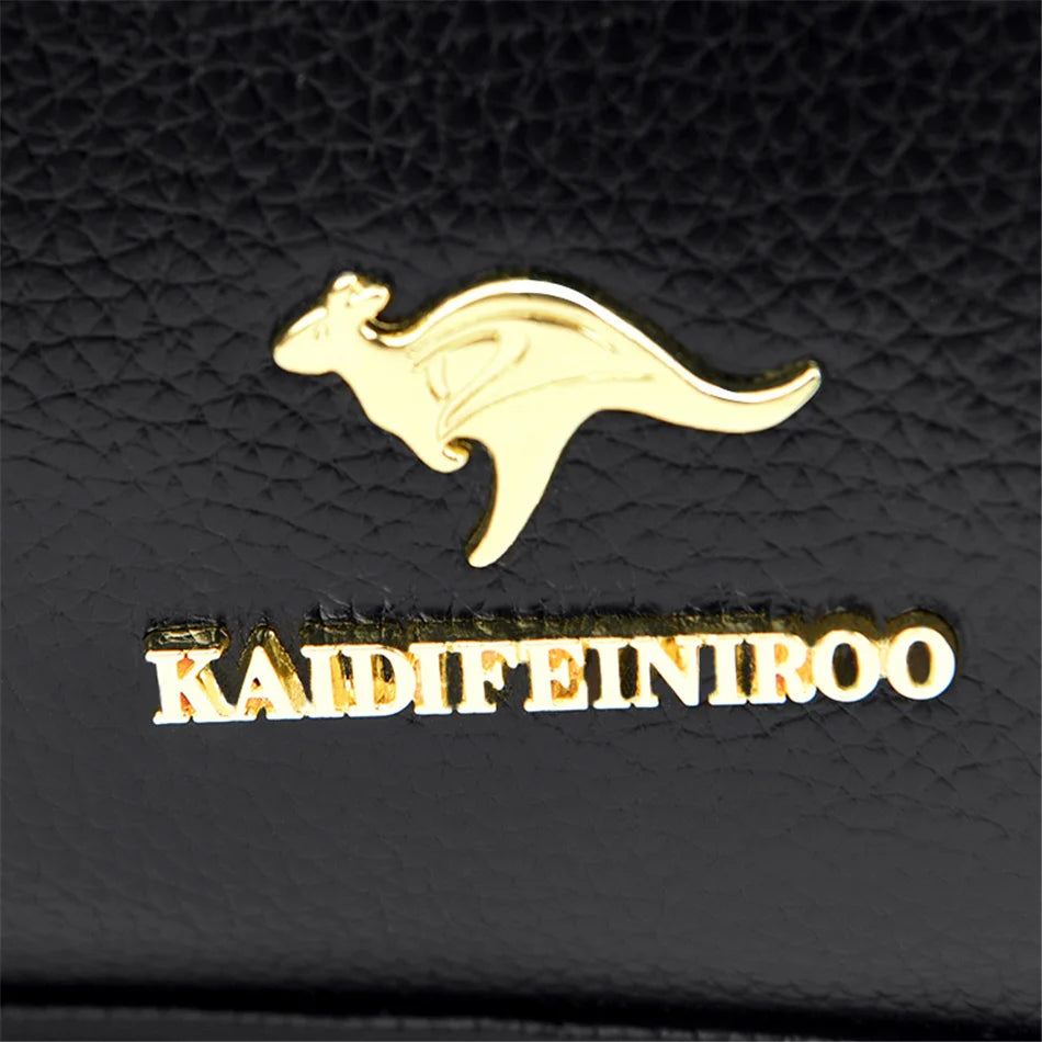 Sacs à main en cuir multicouches pour femmes, sac à poignée supérieure, sacs à main de qualité, designer de luxe féminin, grande capacité, Boston Ladies Sac A Main