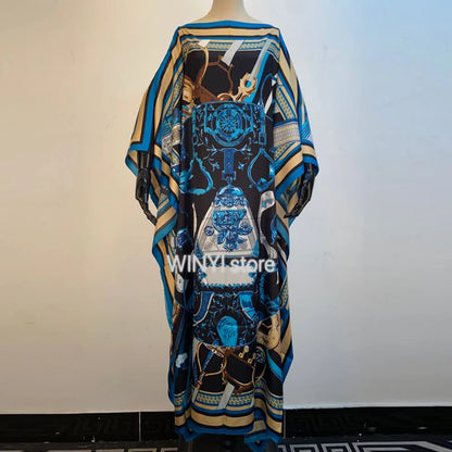 Robe Africaine Dashiki Imprimée, Style Bohème, Hijab, Abaya Musulmane Élégante, Bazin, pour ix, Sexy