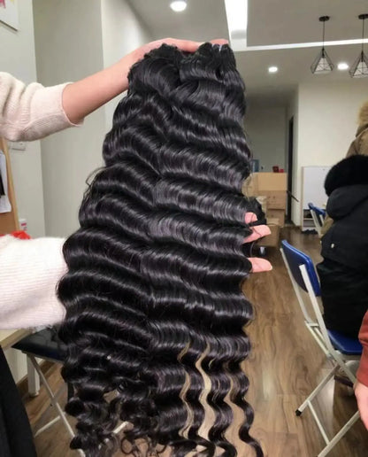 Hot Sale Factory Price Burmese Curly Hair Vendor Unprocessed Human Deep Curly Raw Burmese Curly Loose Wave