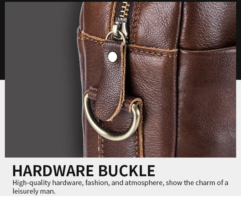 BULLCAPTAIN-Sac à Main en Cuir group pour Homme, Sacoche pour Bombes, Ordinateur Portable de 14 Pouces, Bureau, Affaires