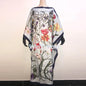 Robe maxi caftan imprimée pour femme, robe longue bohème, blogueur de mode africaine, robe d'été pour femme, robe de plage populaire, badjKaftan, recommandé
