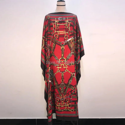 Robe Africaine Dashiki Imprimée, Style Bohème, Hijab, Abaya Musulmane Élégante, Bazin, pour ix, Sexy