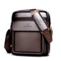 Factory Wholesale Men's Messenger Bag High Quality PU Leather Shoulder Bag Fashion Casual Trendy Small Men's Bag