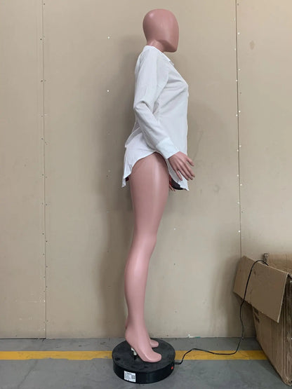 Ensemble 2 deux pièces imprimé à rayures, chemisier à manches longues, hauts et pantalons, ensemble gaine assortie pour femmes, tenue à la mode, printemps automne