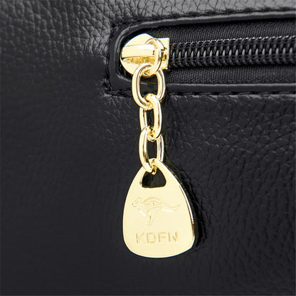 Sacs à main en cuir multicouches pour femmes, sac à poignée supérieure, sacs à main de qualité, designer de luxe féminin, grande capacité, Boston Ladies Sac A Main